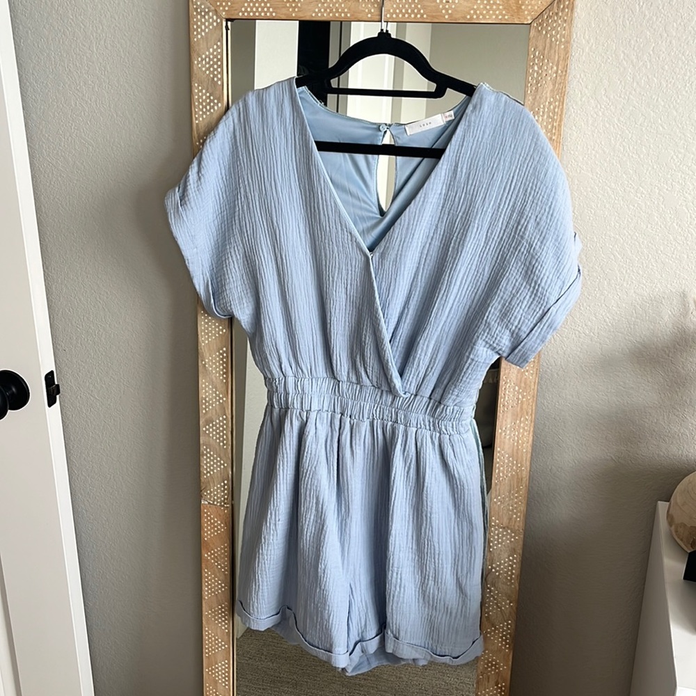 Lush gauze romper